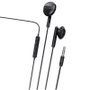 Myway Auriculares Intrauditivos MWHPH0019 con Micrófono Jack 3.5 Negros
